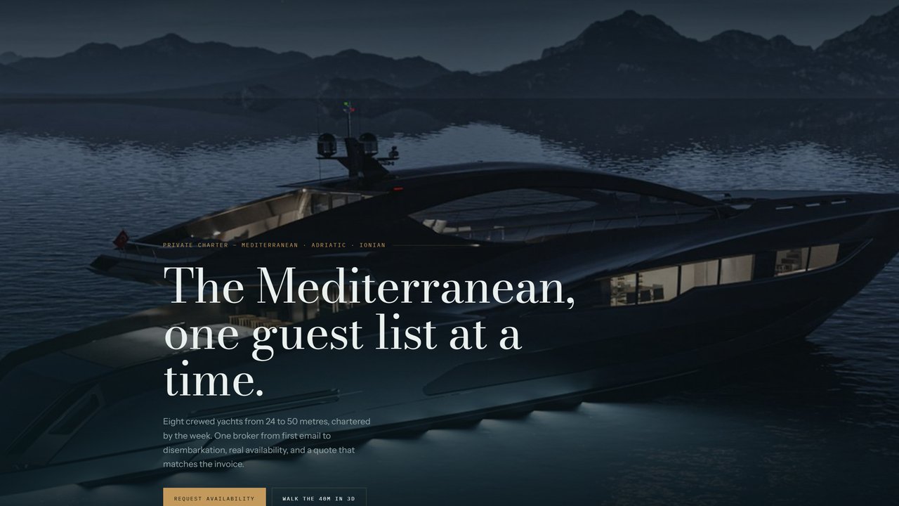 YachtJet | Чартер яхт